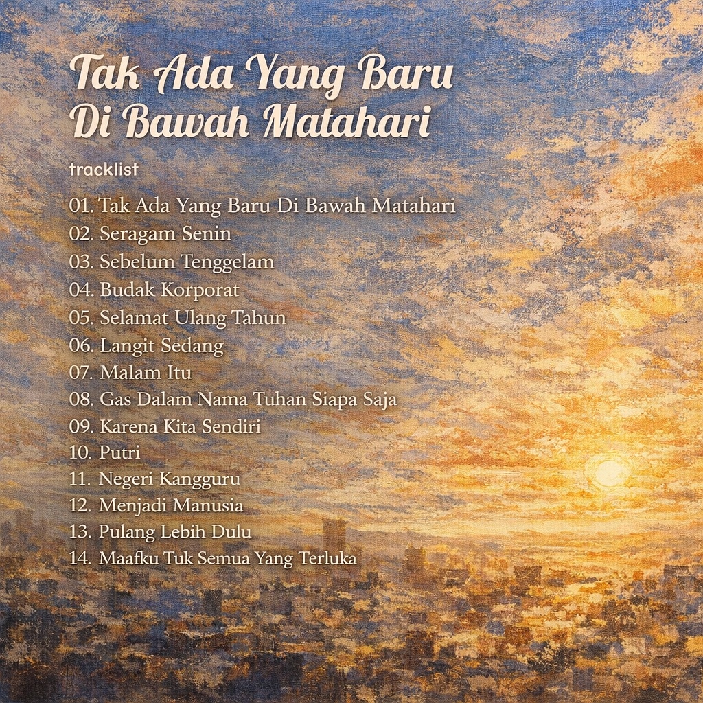 Tracklist Rekaman.Kita